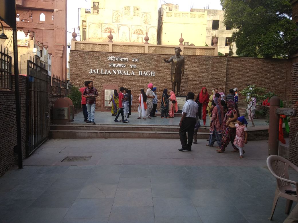 Jallianwala Bagh | Indian Press Jallianwala Bagh memorial in Amritsar commemorates the 1919 massacre, a significant historical site for Indian culture.