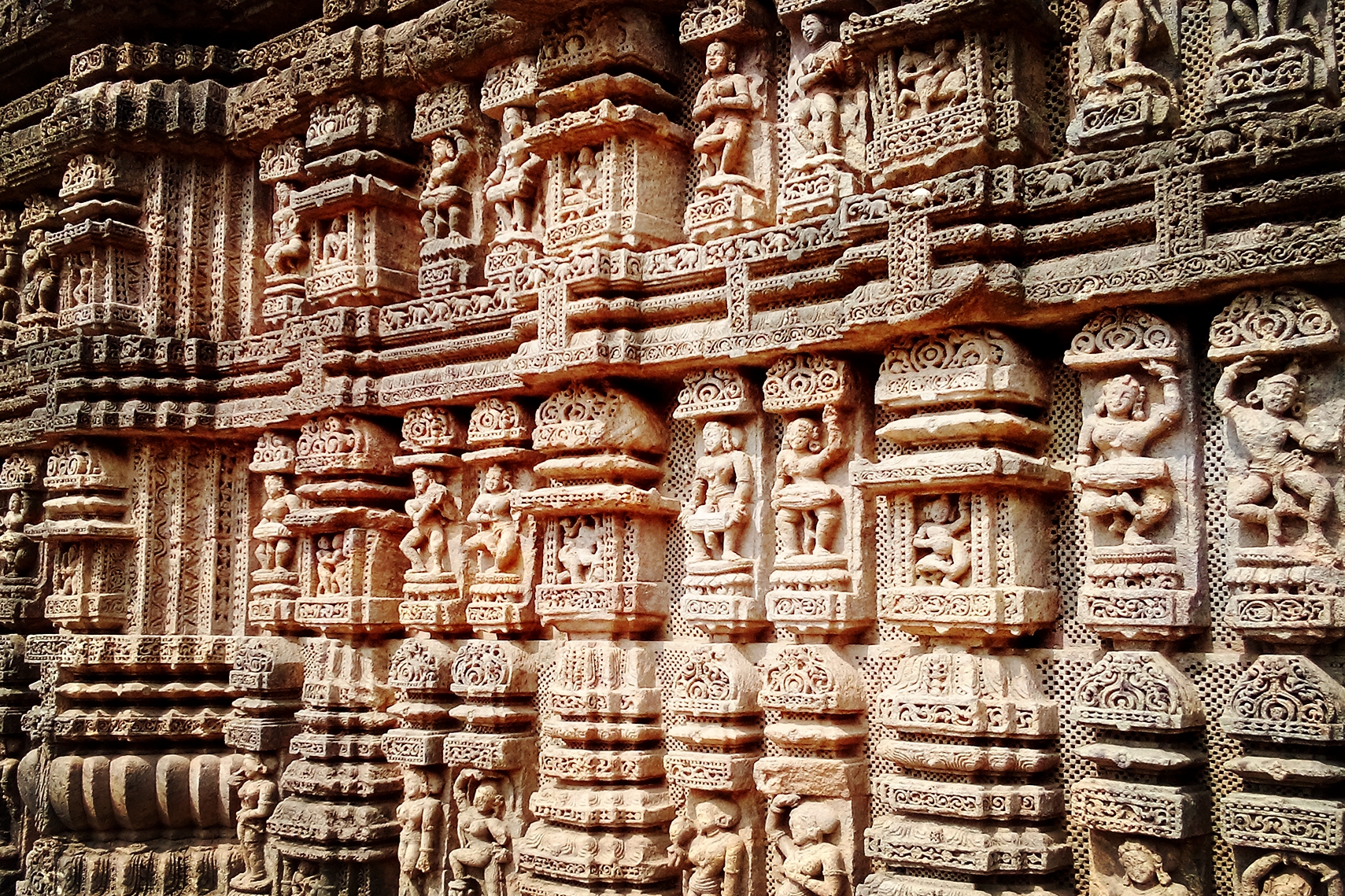 Konark Sun Temple | Indian Press Intricate carvings of dancers decorate the historic Konark Sun Temple in Odisha, India.